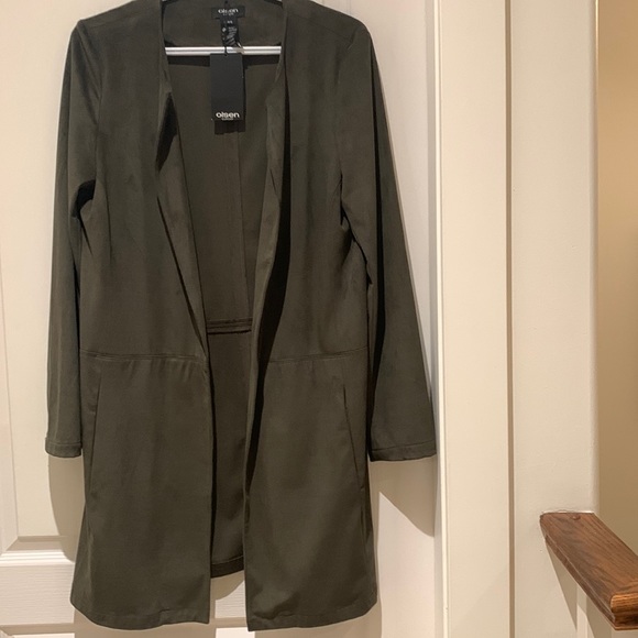 Sigrid Olsen Sweaters - NWT. Olsen suede cardigan